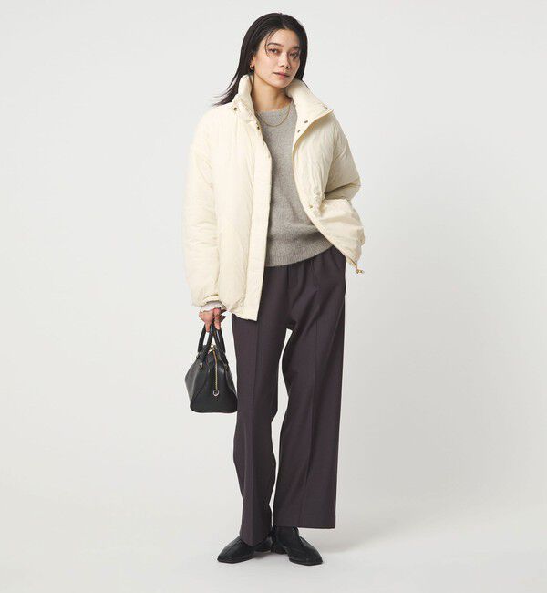 UNITED ARROWS green label relaxing「エアーパフィ スタンドカラー ブルゾン」|ブルゾン・スタジャン|