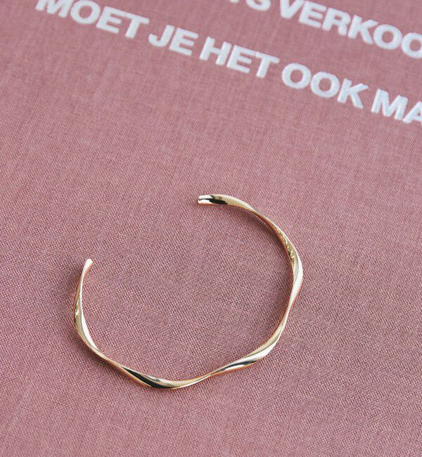 BEAUTY&YOUTH UNITED ARROWS「メタル ヒネリ バングル」|ブレスレット・バングル|