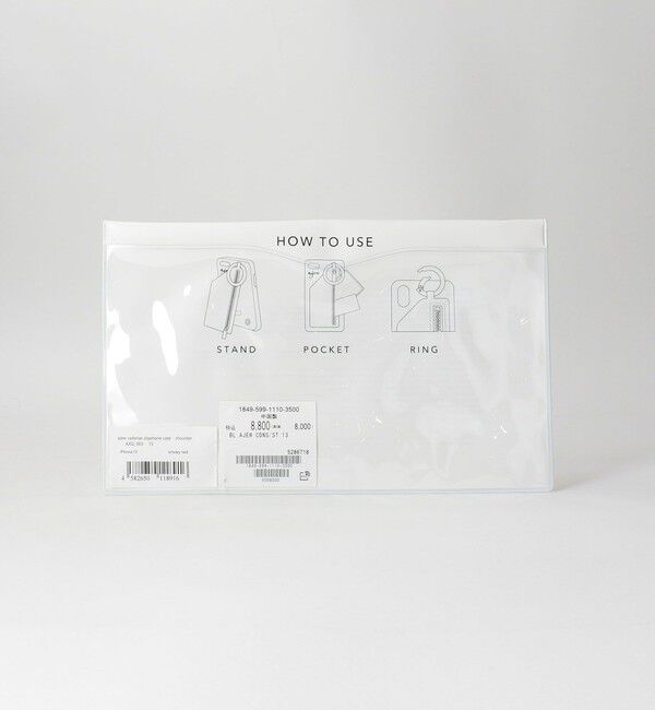 BEAUTY&YOUTH UNITED ARROWS「＜ajew＞CADENAS ストラップ iPhone13 ケース」|モバイルケース|