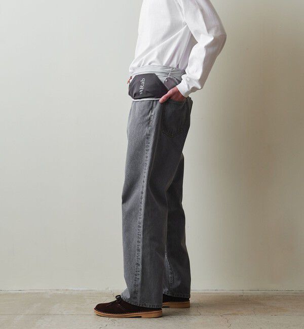 STEVEN ALAN「＜Steven Alan＞ 13.5oz デニム 5ポケット バギー テーパード パンツ」|デニム|