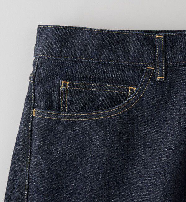 STEVEN ALAN「＜Steven Alan＞ 13.5oz デニム 5ポケット バギー テーパード パンツ」|デニム|