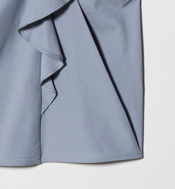 BEAUTY&YOUTH UNITED ARROWS「【WEB限定】ラッフルフレンチスリーブ プルオーバー -汗染み防止-」|Tシャツ・カットソー|