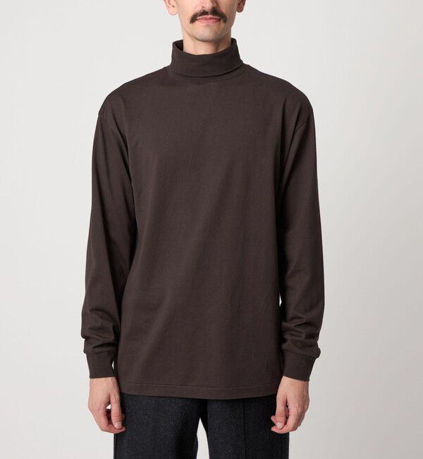 STEVEN ALAN「＜Steven Alan＞ 32 ジャージー タートルネック カットソー NARROW」|Tシャツ・カットソー|