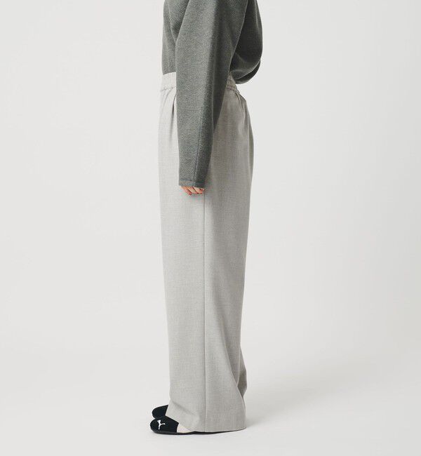 BEAUTY&YOUTH UNITED ARROWS「裏起毛ジョーゼット ワイドパンツ ウォッシャブル」|その他|