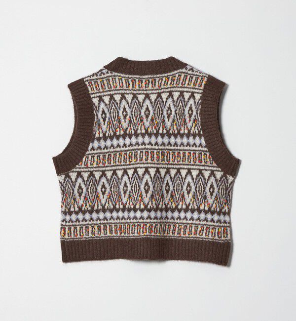 BEAUTY&YOUTH UNITED ARROWS「＜Lollys Laundry＞ジャガードニットベスト」|ベスト・ジレ|