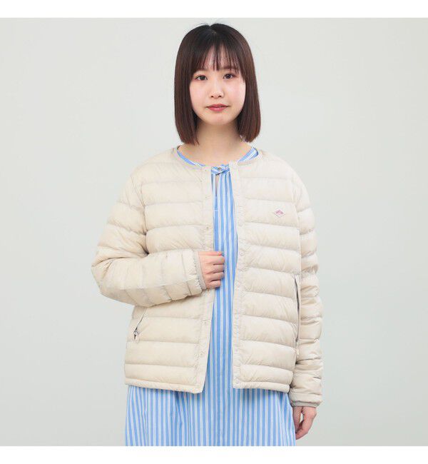 Ray BEAMS 「DANTON / CREWNECK INNER DOWN JACKET」|ダウン|