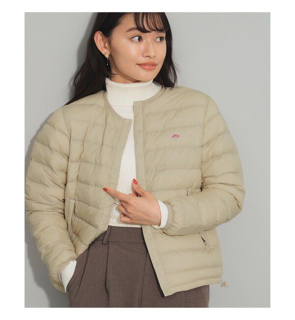 Ray BEAMS 「DANTON / CREWNECK INNER DOWN JACKET」|ダウン|