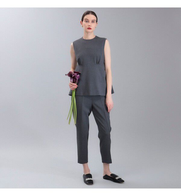 Demi-Luxe BEAMS 「E_WｸﾛｽﾍﾟﾌﾟﾗﾑNS」|シャツ・ブラウス|