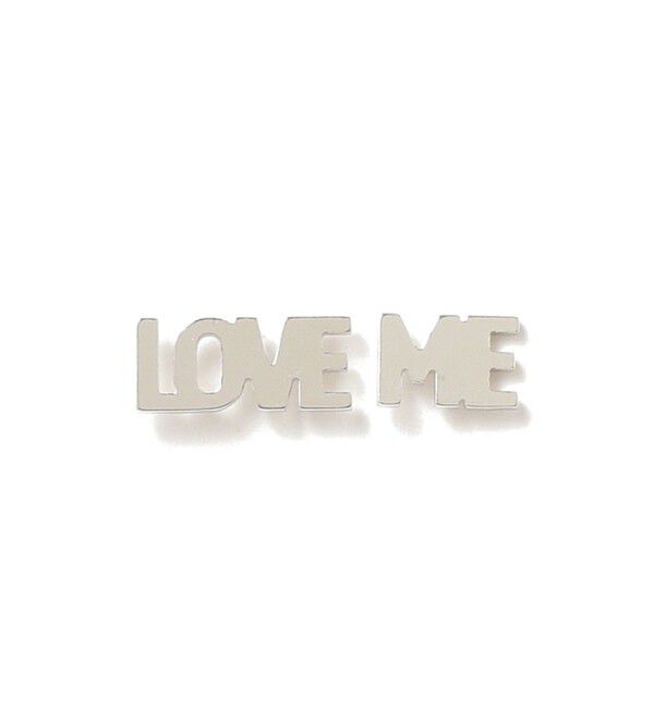 Ray BEAMS 「シルバー LOVE ME ピアス」|その他|