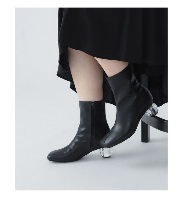 Ray BEAMS 「RBS / クリア ヒール ブーツ」|その他|