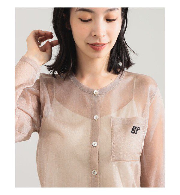 Demi-Luxe BEAMS 「BAUM UND PFERDGARTEN / グリッター ニットカーディガン」|ニット・セーター|