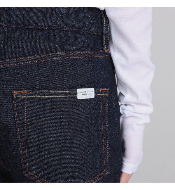 Demi-Luxe BEAMS 「upper hights / THE AMALIE BLUERINSE デニムパンツ」|デニム|