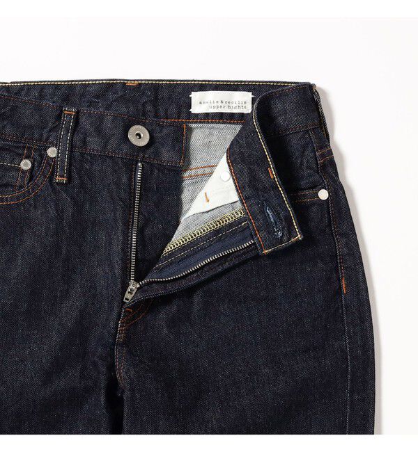 Demi-Luxe BEAMS 「upper hights / THE AMALIE BLUERINSE デニムパンツ」|デニム|