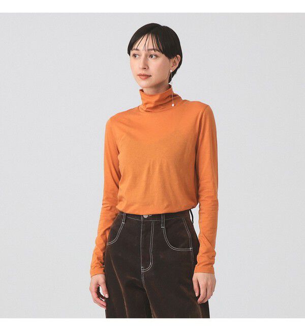 Ray BEAMS 「ソフト 天竺 タートルネック トップス」|その他|