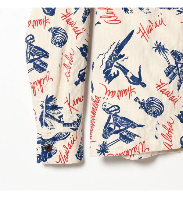 BEAMSBOY「SUN SURF / CORDUROY OPEN SHIRT」|シャツ・ブラウス|