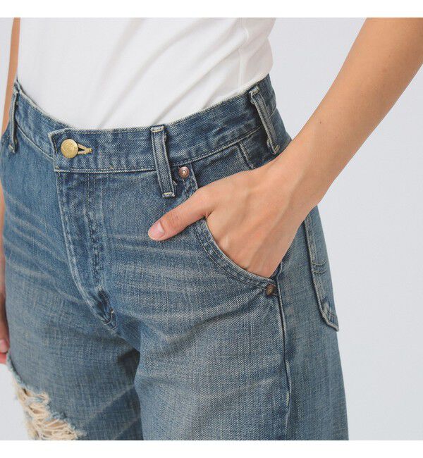 Ray BEAMS 「【別注】Lee / RIPPED JEANS」|デニム|