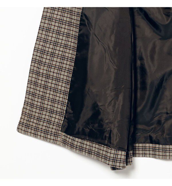 BEAMSBOY「ガンクラブ チェック コート」|ダッフルコート|