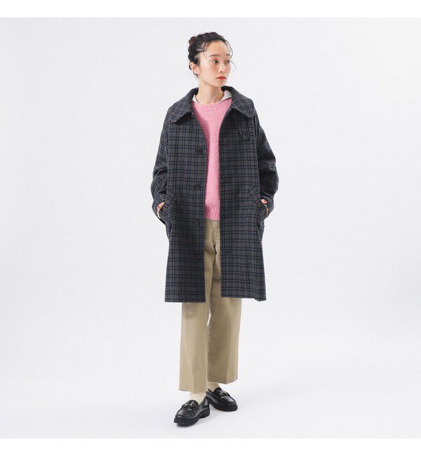 BEAMSBOY「ガンクラブ チェック コート」|ダッフルコート|