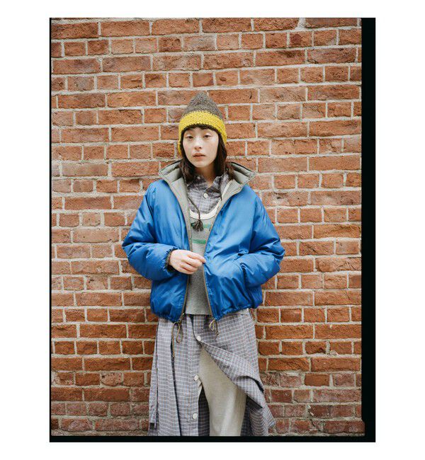 BEAMSBOY「リバーシブル ダウン ジャケット」|ブルゾン・スタジャン|OLIVE