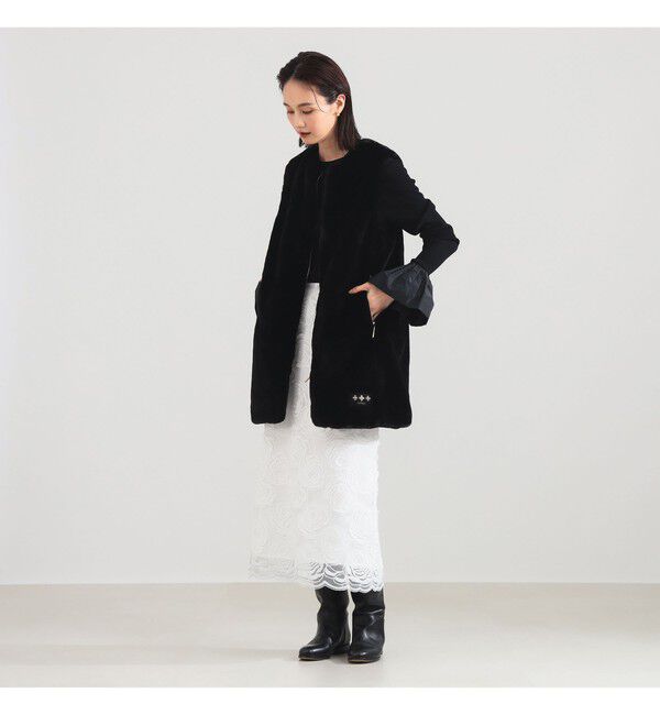 Demi-Luxe BEAMS 「TATRAS / POLLINA ボアベスト」|ダウン|