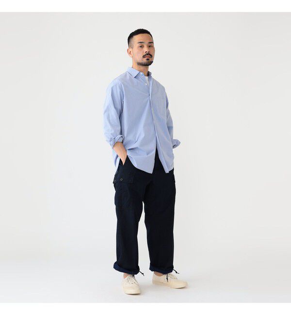 BEAMS PLUS「BEAMS PLUS / インディゴ リップストップ ミリタリー 6ポケット パンツ」|その他|