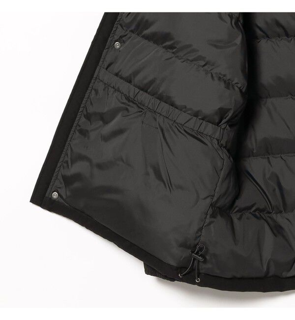 BEAMS「DANTON / Down Army Hood Jacket」|ブルゾン・スタジャン|