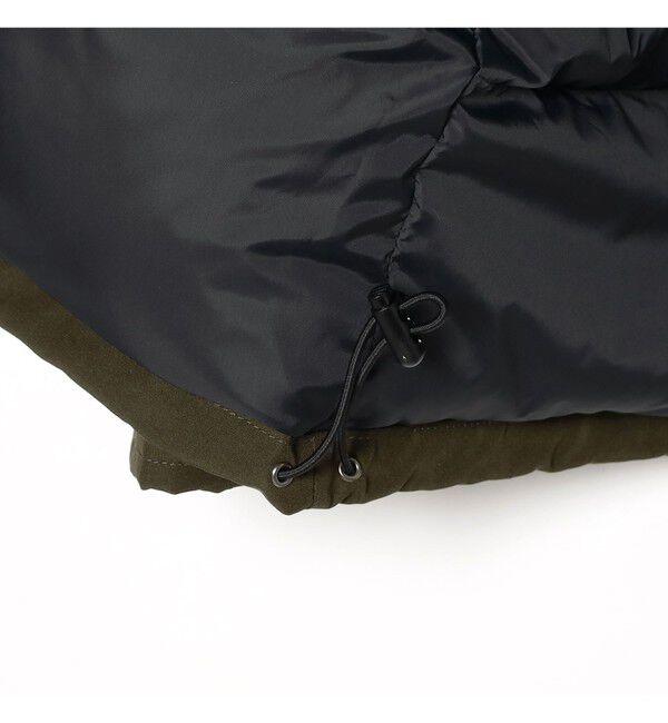 BEAMS「DANTON / Down Army Hood Jacket」|ブルゾン・スタジャン|