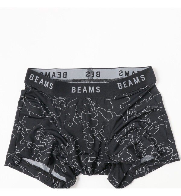 BEAMS「2トーン カモ ボクサーパンツ」|インナー|