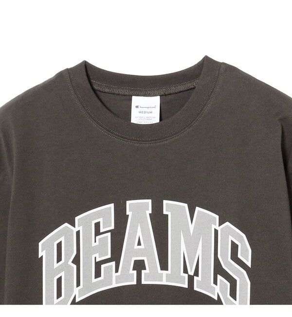 BEAMS「【別注】Champion "BEAMS" LOGO T-Shirts」|Tシャツ・カットソー|