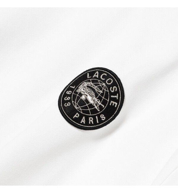 BEAMS「【別注】LACOSTE / バッジ ロングスリーブＴシャツ」|Tシャツ・カットソー|
