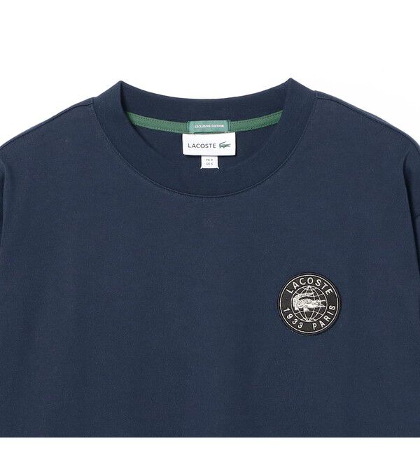 BEAMS「【別注】LACOSTE / バッジ ロングスリーブＴシャツ」|Tシャツ・カットソー|