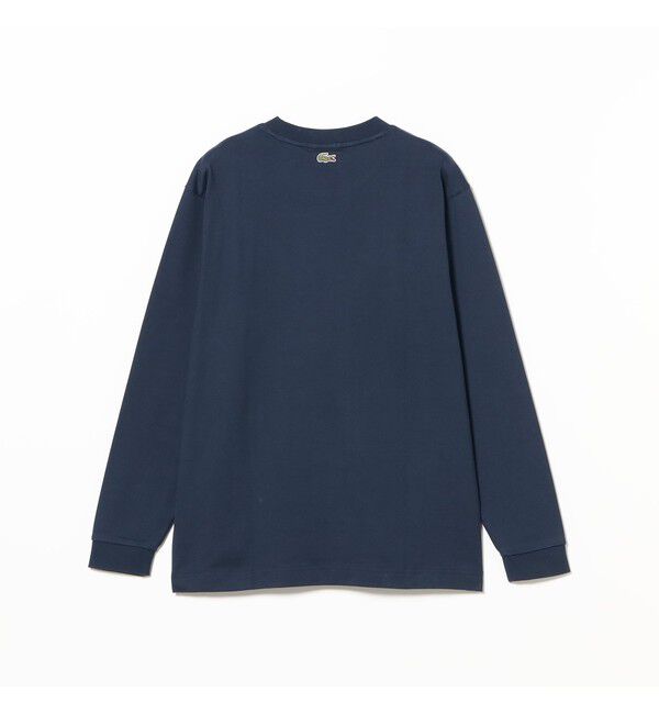 BEAMS「【別注】LACOSTE / バッジ ロングスリーブＴシャツ」|Tシャツ・カットソー|