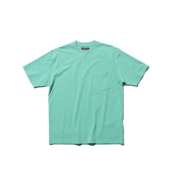 BEAMS PLUS「Pocket Tee Colored Grandrelle」|Tシャツ・カットソー|GREEN