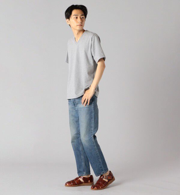 SHIPS「SHIPS: 抗菌・防臭 NANO-FINE（R） コットン Vネック Tシャツ」|Tシャツ・カットソー|