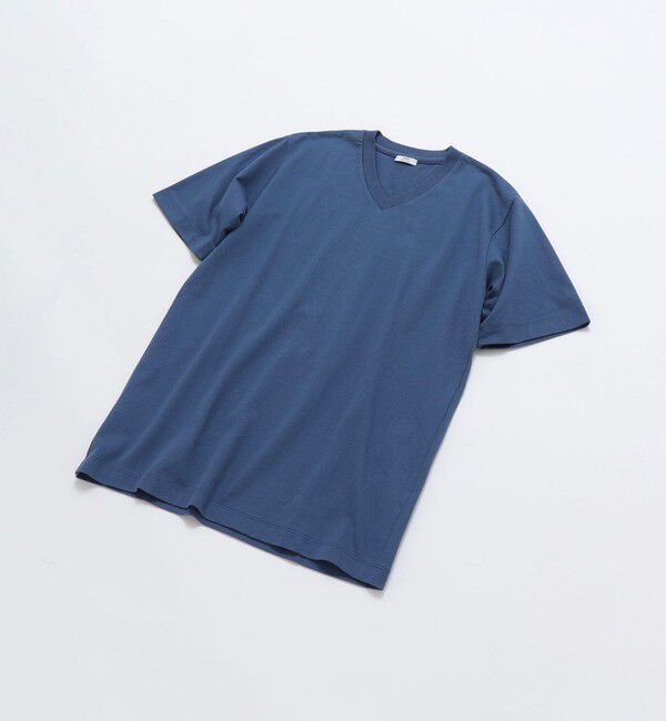 SHIPS「SHIPS: 抗菌・防臭 NANO-FINE（R） コットン Vネック Tシャツ」|Tシャツ・カットソー|
