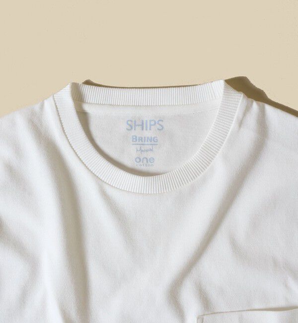 SHIPS「SC: BRING Material&times;オーガニックコットン クルーネック Tシャツ」|その他|