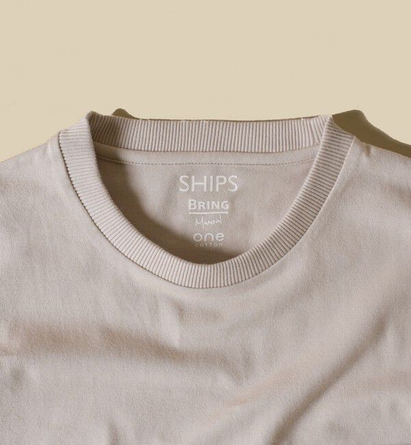 SHIPS「SC: BRING Material&times;オーガニックコットン クルーネック Tシャツ」|その他|