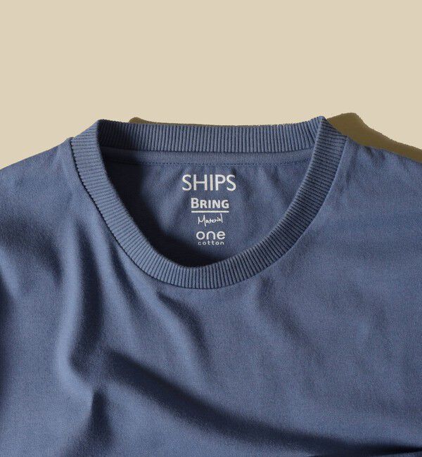 SHIPS「SC: BRING Material&times;オーガニックコットン クルーネック Tシャツ」|その他|