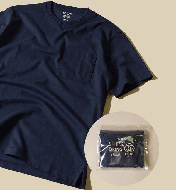 SHIPS「SC: BRING Material&times;オーガニックコットン クルーネック Tシャツ」|その他|