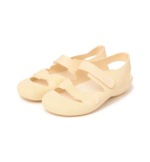 SHIPS KIDS「【WEB限定】igor:12～16cm / BONDI SANDAL SOLID」|サンダル|アイボリー