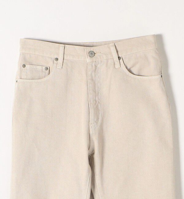 SHIPS any「SHIPS any:〈ウォッシャブル〉オーガニック ツイル フレア パンツ」|デニム|