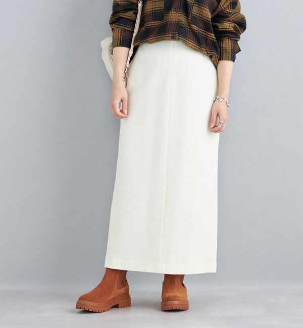 SHIPS for women「〈手洗い可能〉ヘビーミラノリブタイトスカート」|タイト|