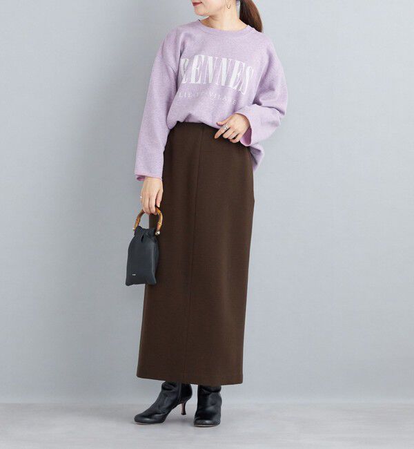 SHIPS for women「〈手洗い可能〉ヘビーミラノリブタイトスカート」|タイト|