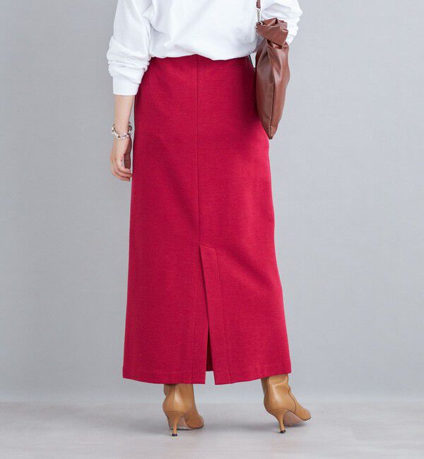 SHIPS for women「〈手洗い可能〉ヘビーミラノリブタイトスカート」|タイト|