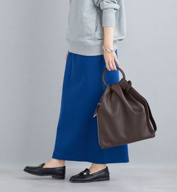 SHIPS for women「〈手洗い可能〉ヘビーミラノリブタイトスカート」|タイト|