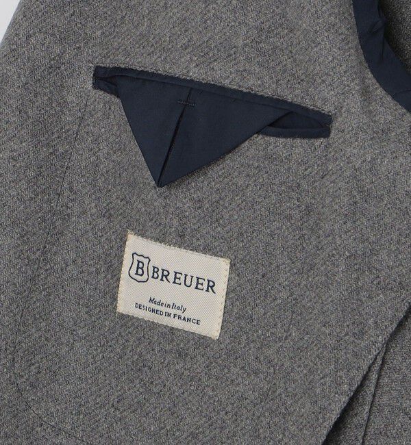 SHIPS「BREUER: リサイクル カシミヤ ジャケット」|テーラードジャケット|