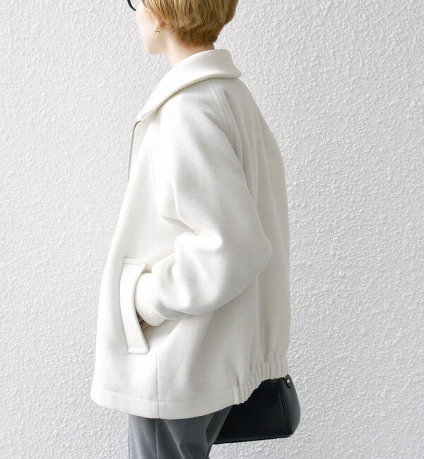 SHIPS any「【WEB限定】SHIPS any: 2WAY ジップ ブルゾン」|ブルゾン・スタジャン|