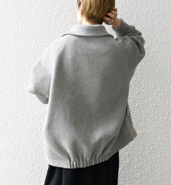 SHIPS any「【WEB限定】SHIPS any: 2WAY ジップ ブルゾン」|ブルゾン・スタジャン|