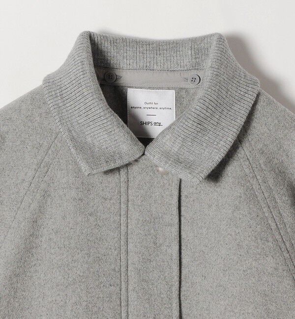 SHIPS any「【WEB限定】SHIPS any: 2WAY ジップ ブルゾン」|ブルゾン・スタジャン|