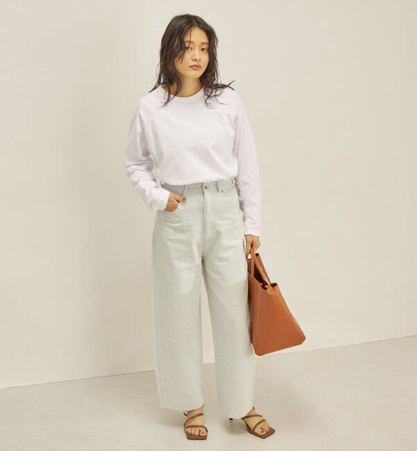 SHIPS for women「ギャザー スリーブ ラグラン TEE◇」|Tシャツ・カットソー|